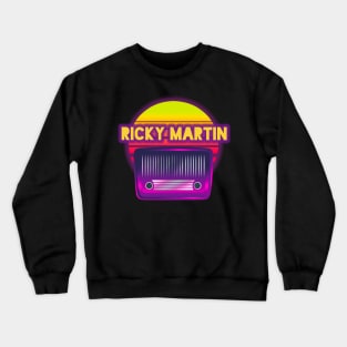 ricky martin retro Crewneck Sweatshirt